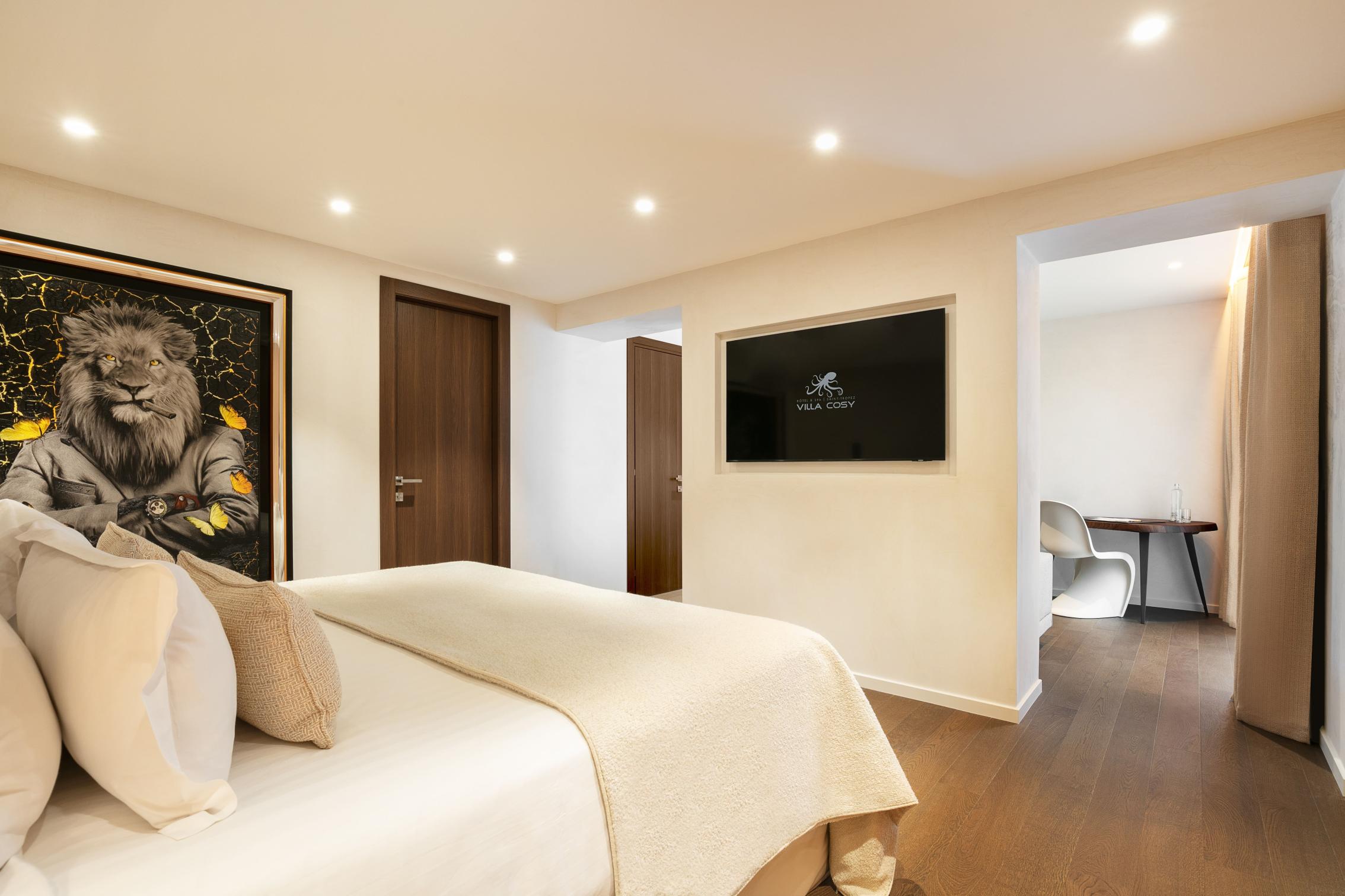Chambre lumineuse Villa Cosy